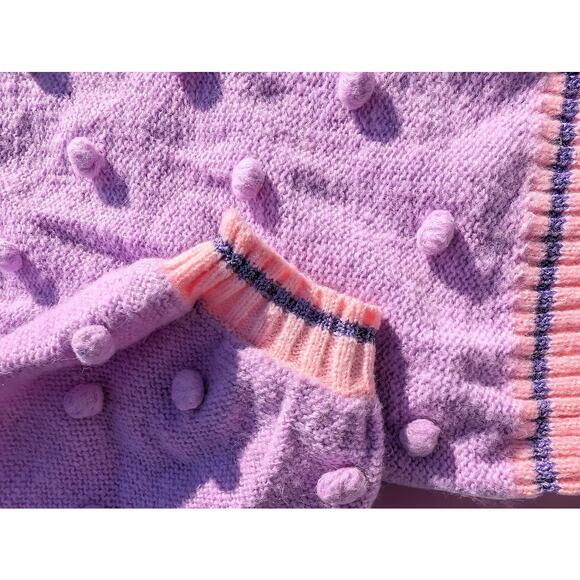 ๐ Lilly Pulitzer Dorianna Sweater โ Purple Iris โ Size S โ EUC - Picture 5 of 10